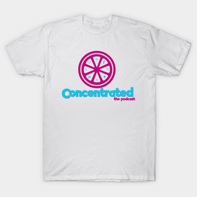 Concentrated Podcast Logo T-Shirt by Concentrated